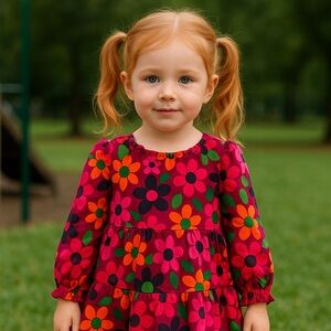 🎀 Gymboree Floral Dress 3T